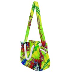 Abstract Art Art Design Modern Art Rope Handles Shoulder Strap Bag