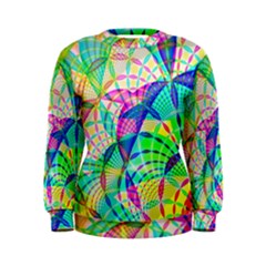 Design Background Concept Fractal Women s Sweatshirt by Pakrebo