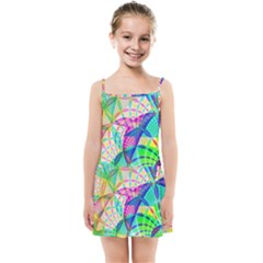 Design Background Concept Fractal Kids  Summer Sun Dress