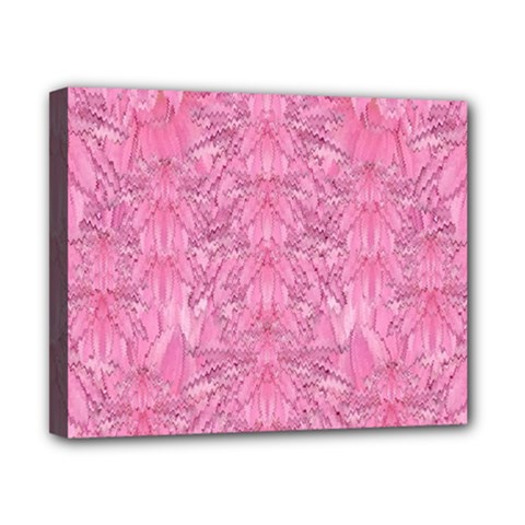 Flowers Decorative Ornate Color Canvas 10  X 8  (stretched) by pepitasart