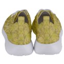 Flowers Decorative Ornate Color Yellow Women s Lightweight Sports Shoes View4