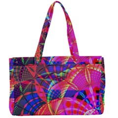 Design Background Concept Fractal Canvas Work Bag by Pakrebo