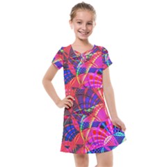 Design Background Concept Fractal Kids  Cross Web Dress by Pakrebo