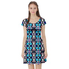 Gap-ac-3 Short Sleeve Skater Dress by ArtworkByPatrick