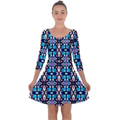 Gap-ac-3 Quarter Sleeve Skater Dress by ArtworkByPatrick