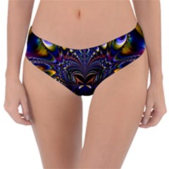 Abstract Art Artwork Fractal Design Art Pattern Reversible Classic Bikini Bottoms by Pakrebo