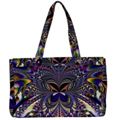 Abstract Art Artwork Fractal Design Art Pattern Canvas Work Bag by Pakrebo