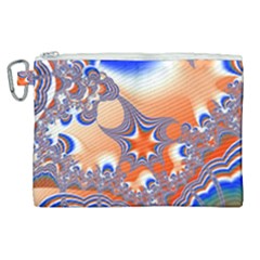 Abstract Art Artwork Fractal 2 Canvas Cosmetic Bag (xl) by Pakrebo