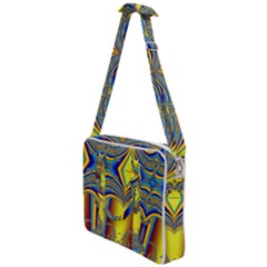 Abstract Art Design Digital Art Cross Body Office Bag