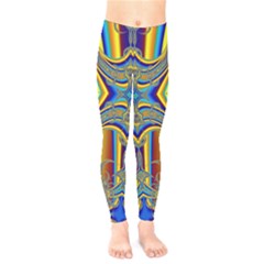 Abstract Art Design Digital Art Kids  Legging by Pakrebo