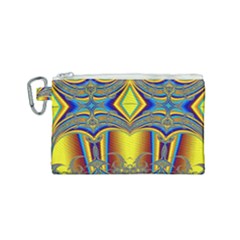 Abstract Art Design Digital Art Canvas Cosmetic Bag (small) by Pakrebo