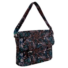 Art Artwork Fractal Digital Art Floral Buckle Messenger Bag by Pakrebo