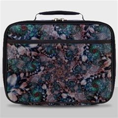 Art Artwork Fractal Digital Art Floral Full Print Lunch Bag by Pakrebo