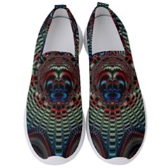 Abstract Abstract Art Artwork Star Men s Slip On Sneakers by Pakrebo