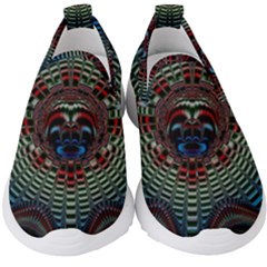 Abstract Abstract Art Artwork Star Kids  Slip On Sneakers by Pakrebo