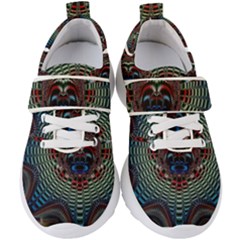 Abstract Abstract Art Artwork Star Kids  Velcro Strap Shoes by Pakrebo