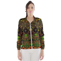 Fractal Art Artwork Design Women s Windbreaker by Pakrebo