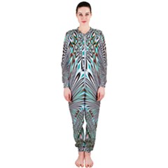 Crystal Design Crystal Pattern Glass Onepiece Jumpsuit (ladies)  by Pakrebo