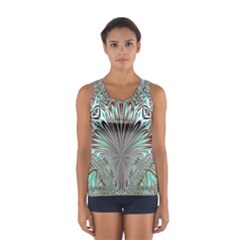 Crystal Design Crystal Pattern Glass Sport Tank Top  by Pakrebo