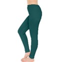 Teal Green Leggings  View3