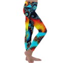 Artwork Fractal Digital Art Kids  Lightweight Velour Classic Yoga Leggings View3