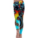 Artwork Fractal Digital Art Kids  Lightweight Velour Classic Yoga Leggings View4