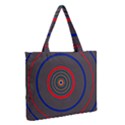 Art Design Fractal Circle Zipper Medium Tote Bag View2