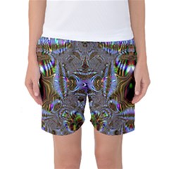 Art Artwork Fractal Digital Art Women s Basketball Shorts by Pakrebo