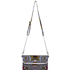 Art Artwork Fractal Digital Art Mini Crossbody Handbag by Pakrebo