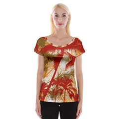 Into The Forest Paradise Cap Sleeve Top