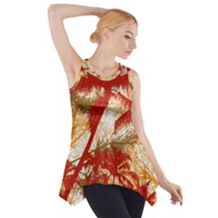 Into The Forest Paradise Side Drop Tank Tunic