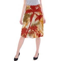 Into The Forest Paradise Midi Beach Skirt