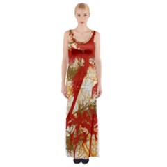 Into The Forest Paradise Thigh Split Maxi Dress