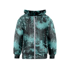 Into The Forest 16 Kids  Zipper Hoodie