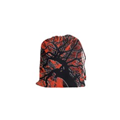 Into The Forest 6 Drawstring Pouch (xs) by impacteesstreetweartwo