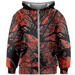 Into The Forest 6 Kids  Zipper Hoodie Without Drawstring