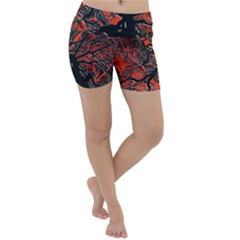 Into The Forest 6 Lightweight Velour Yoga Shorts by impacteesstreetweartwo