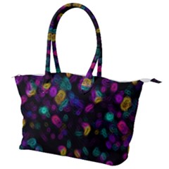 Neon Brushes                    Canvas Shoulder Bag by LalyLauraFLM