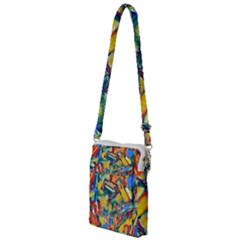 Colorful Painted Shapes                      Multi Function Travel Bag by LalyLauraFLM