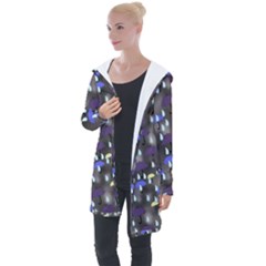 Rain And Umbrellas Longline Hooded Cardigan by bloomingvinedesign