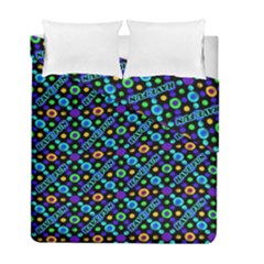 Have Fun Multicolored Text Pattern Duvet Cover Double Side (Full/ Double Size)