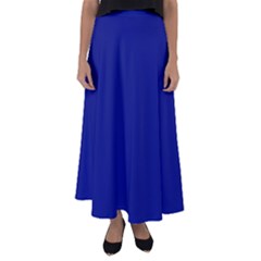 Vibrant Blue Flared Maxi Skirt by blkstudio