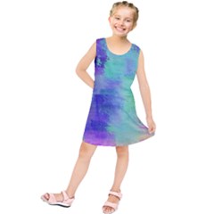 Watercolor Wash Kids  Tunic Dress