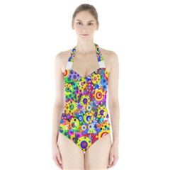 Spotting 2 Halter Swimsuit by impacteesstreetwearsix