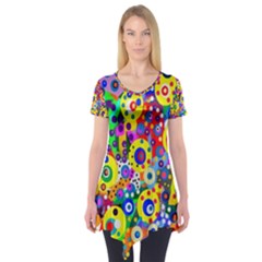 Spotting 2 Short Sleeve Tunic  by impacteesstreetwearsix