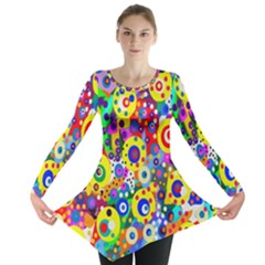 Spotting 2 Long Sleeve Tunic  by impacteesstreetwearsix