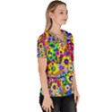 Spotting 2 Women s V-Neck Scrub Top View3