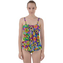 Spotting 2 Twist Front Tankini Set by impacteesstreetwearsix