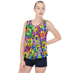 Spotting 2 Bubble Hem Chiffon Tank Top by impacteesstreetwearsix