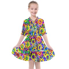 Spotting 2 Kids  All Frills Chiffon Dress